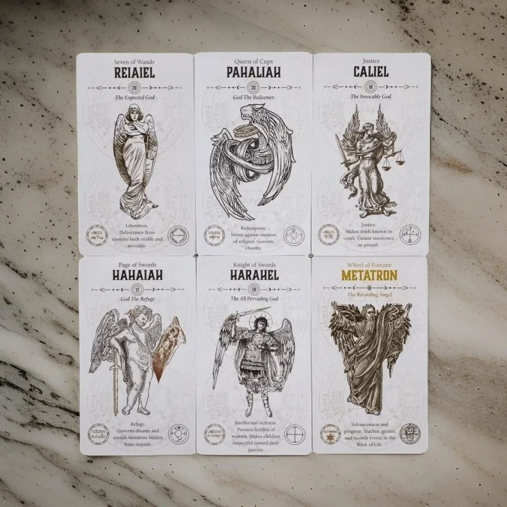 New Angel Tarot Cards Deck‎ Oracle Witch Wicca Divination Zodiac Romantic Love